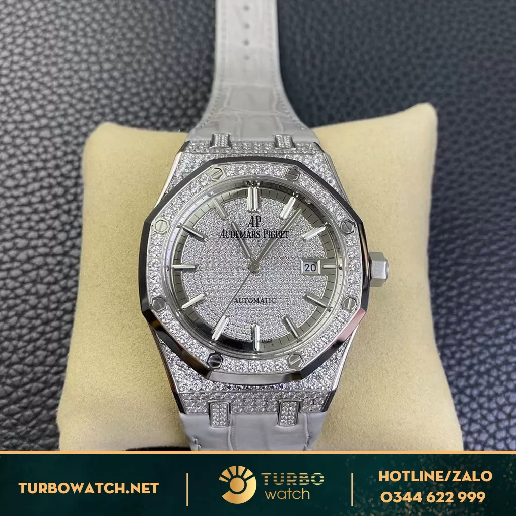 Đồng hồ Audemars Piguet Fake 1-1 Royal Oak Full Diamond