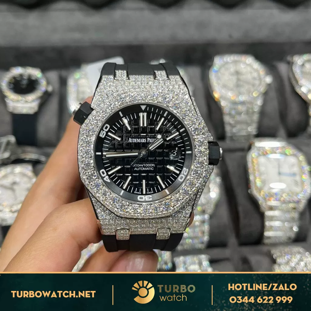 Đồng Hồ Audemars Piguet Fake 1:1 Royal Oak Offshore Diver Diamods