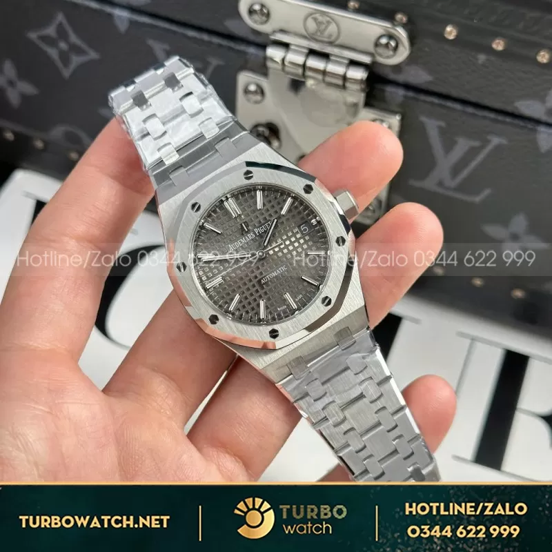 Đồng Hồ Audemars Piguet Royal Oak 15450ST Rep 11 Mặt Trắng APS 37mm