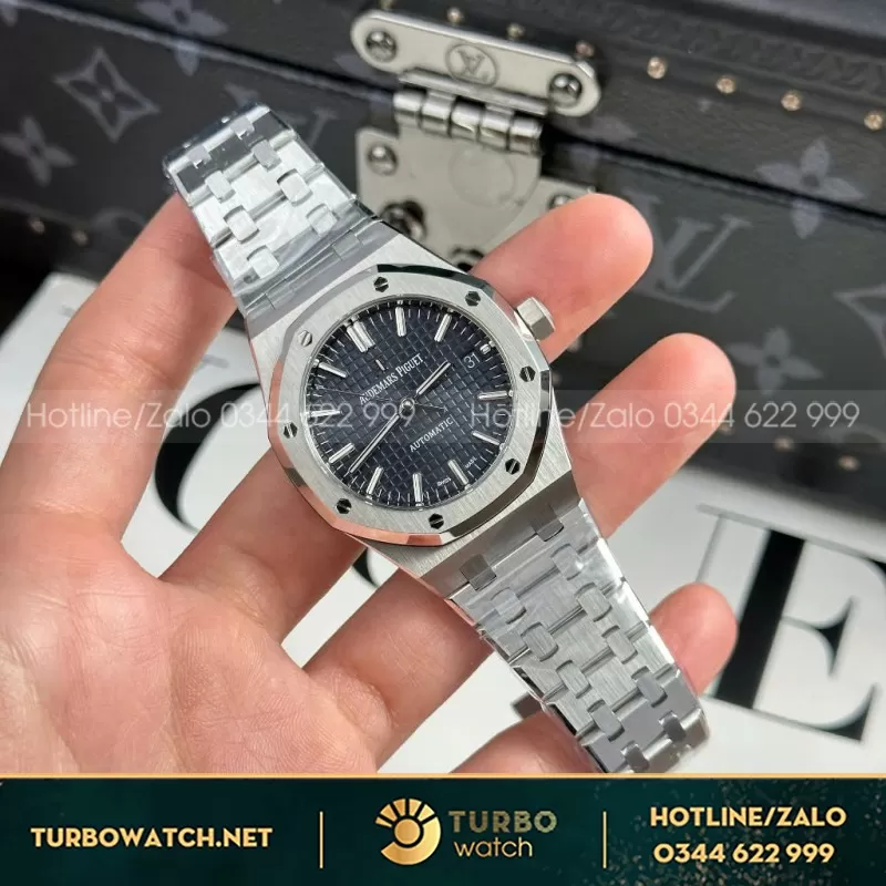 Đồng Hồ Audemars Piguet Royal Oak 15450ST Rep 11 Mặt Trắng APS 37mm