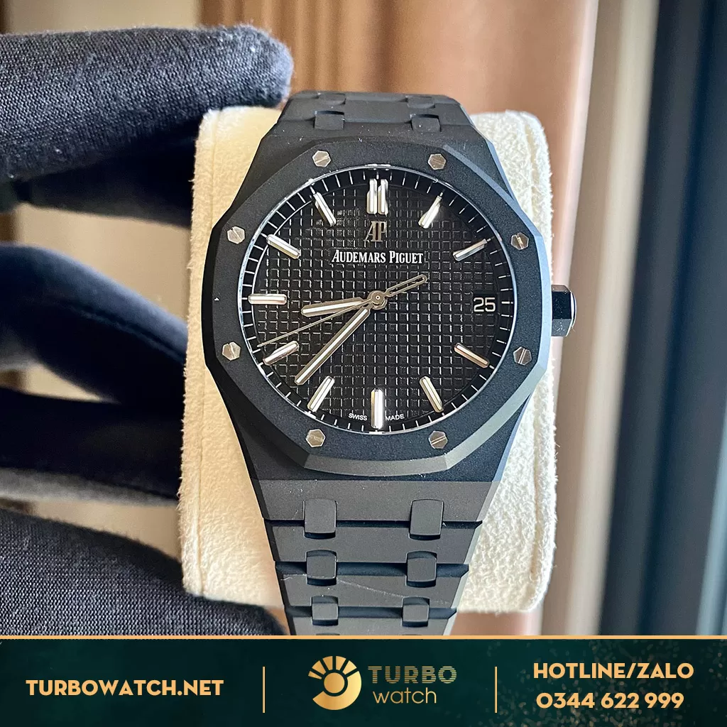 Đồng Hồ Audemars Piguet Royal Oak 15500ST Ceramic Đen 