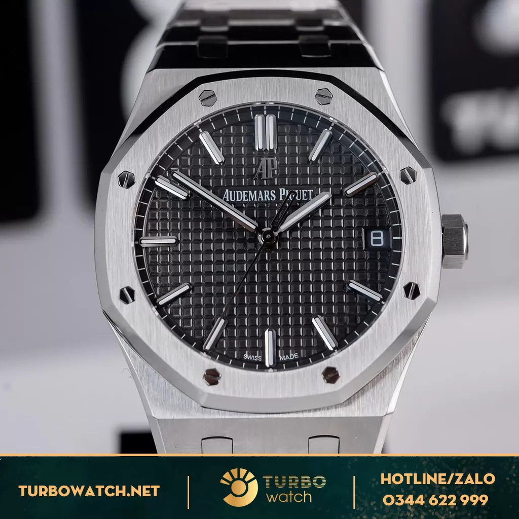 Đồng Hồ Audemars Piguet Royal Oak 15500ST Mặt đen 