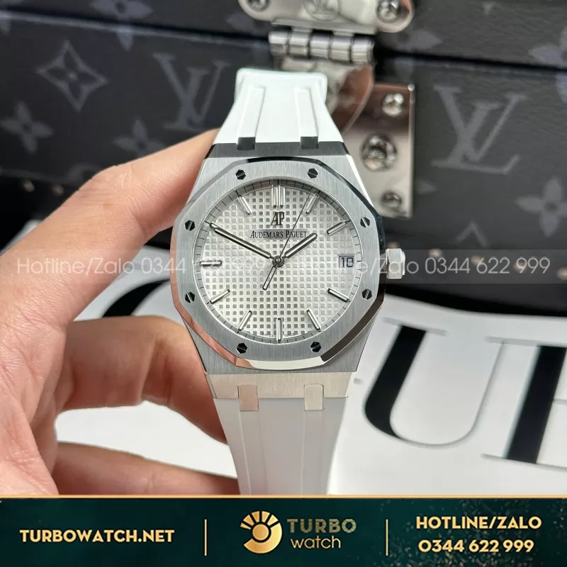 Đồng Hồ Audemars Piguet Royal Oak 15500ST Mặt Trắng APS Factory 41mm