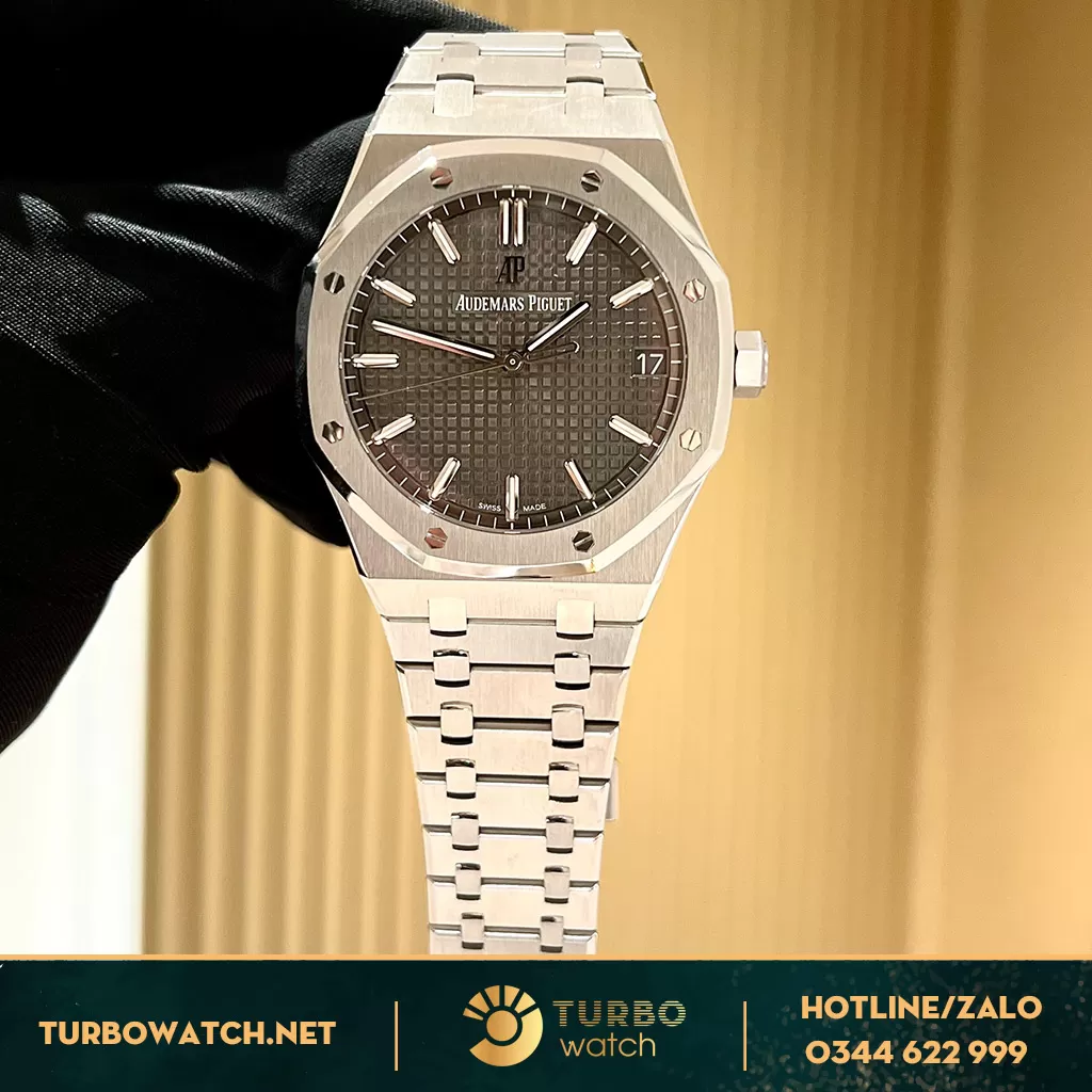 Đồng Hồ Audemars Piguet Royal Oak 15500ST Mặt Xám 