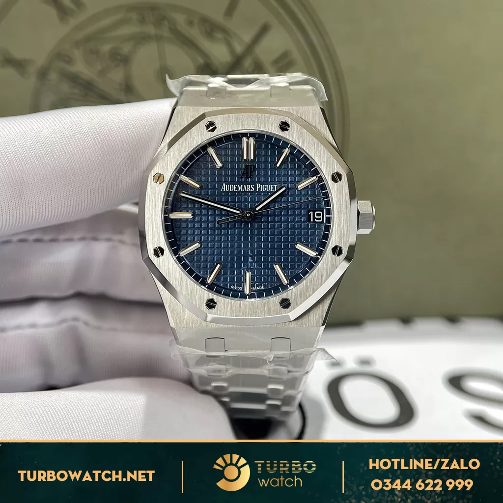 Đồng Hồ Audemars Piguet Royal Oak 15500ST Mặt Xanh Navy 
