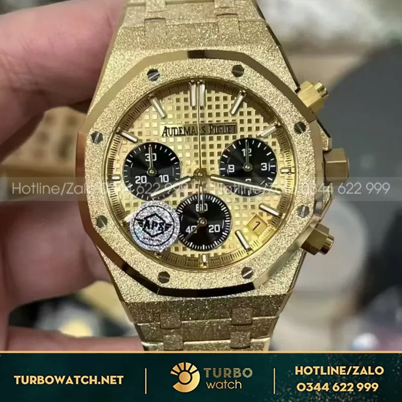 Đồng Hồ Audemars Piguet Royal Oak 26240 Replica 11 Màu Vàng Mặt Vàng APS 41mm