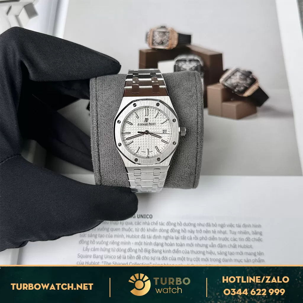 Đồng Hồ Audemars Piguet Royal Oak 77350ST Nữ Siêu cấp