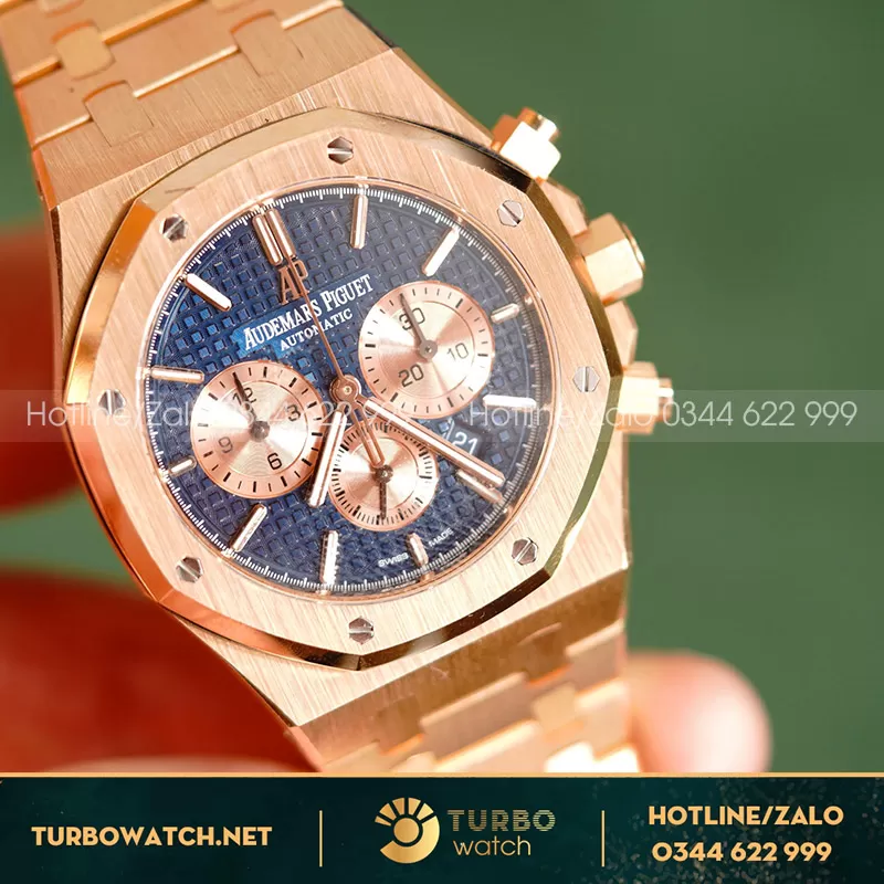 Đồng hồ audemars piguet royal oak chronogragh 26331or rose gold