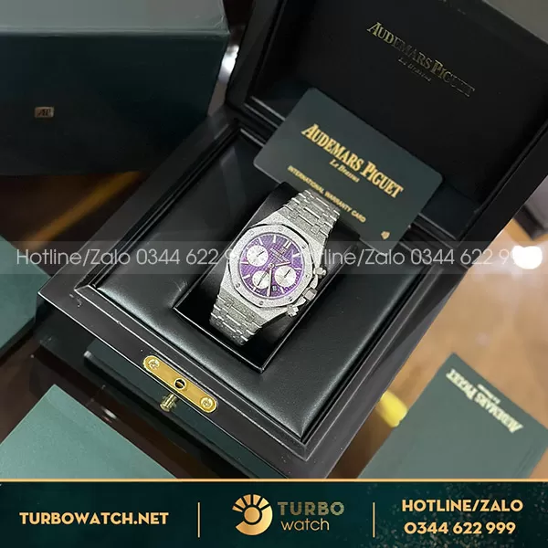 Đồng hồ audemars piguet royal oak frosted gold replica