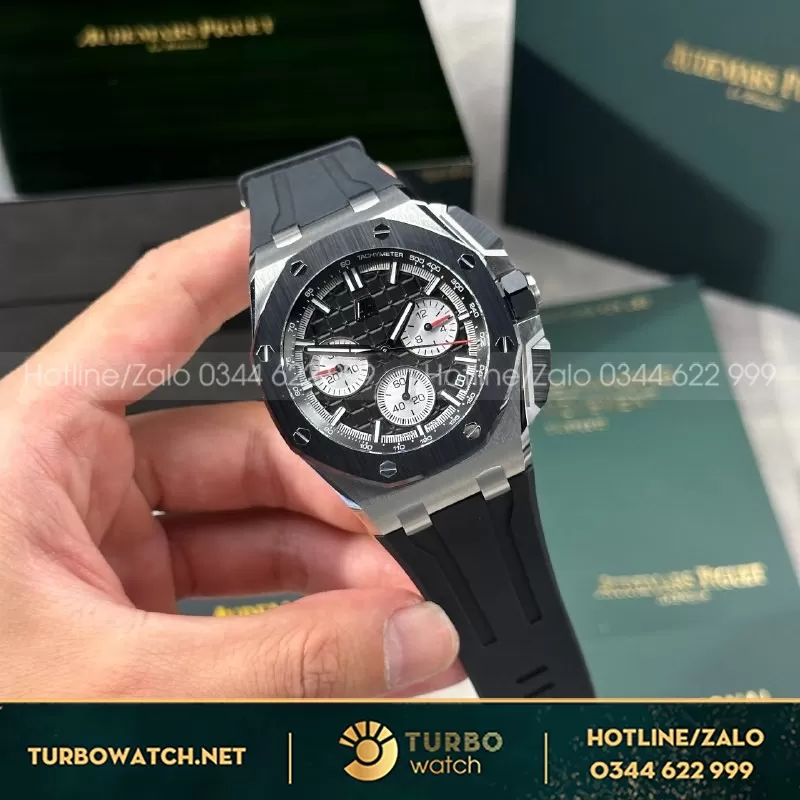 Đồng Hồ Audemars Piguet Royal Oak Offshore Chronograph 26420 - size 43mm độ dày 14.5mm 