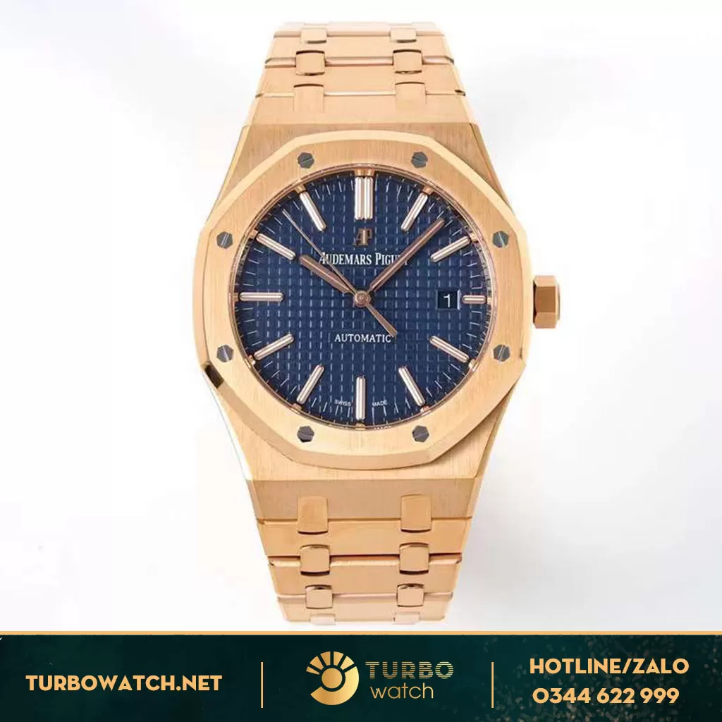 Đồng Hồ Audemars Piguet Siêu Cấp Royal Oak 15400R Mặt Xanh
