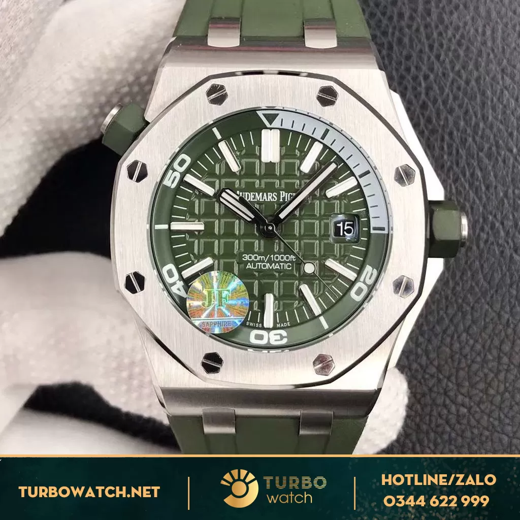 đồng hồ Audemars Piguet super fake 1-1 offshore green 