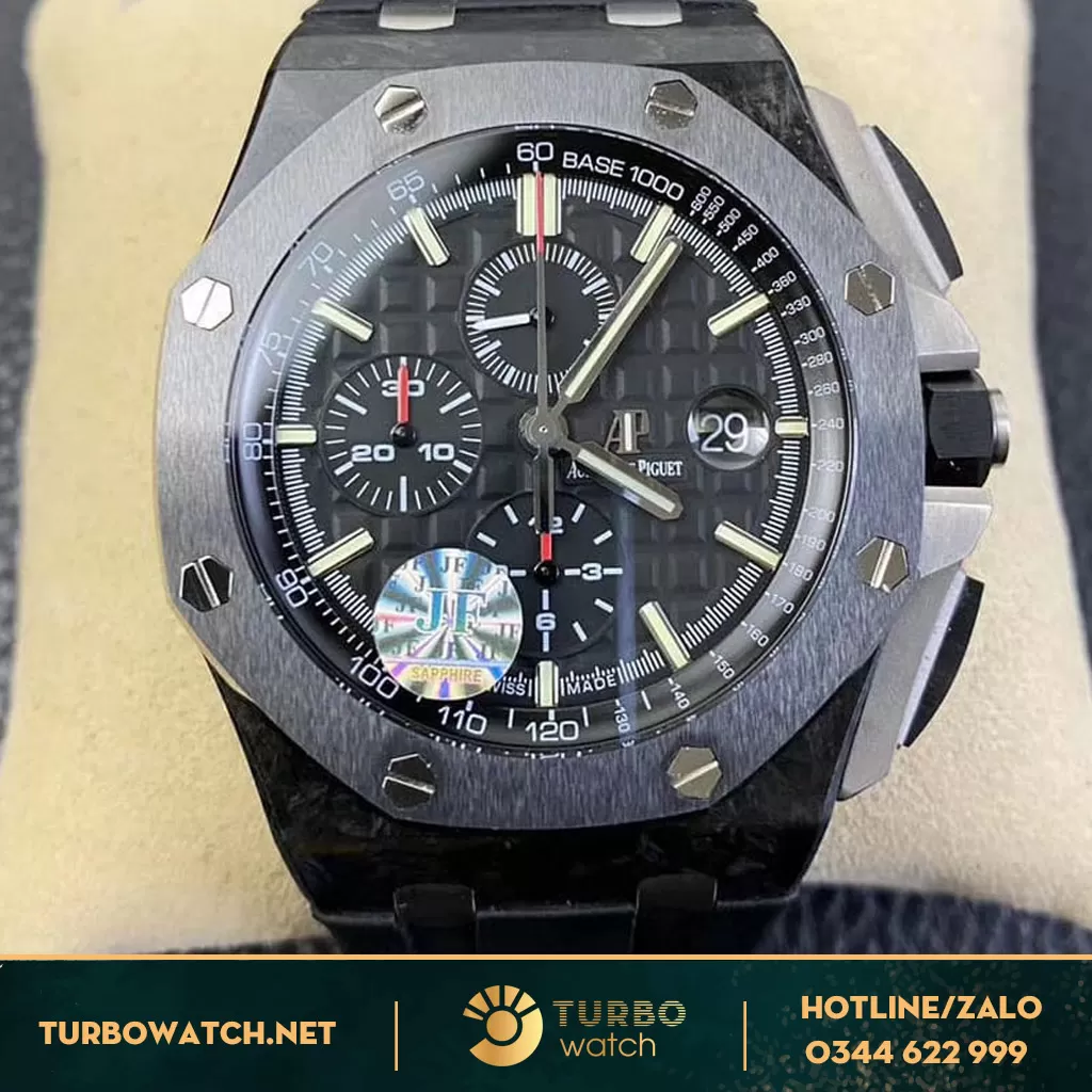 đồng hồ Audemas piguet Royal fake 1-1 Offshore Black Ceramic 