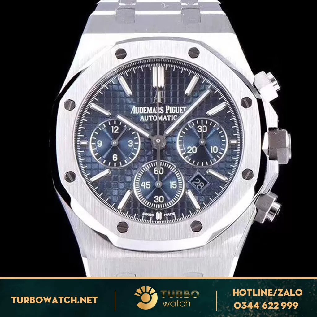 đồng hồ Audemas piguet super fake 1-1 ROYAL OAK BLUE
