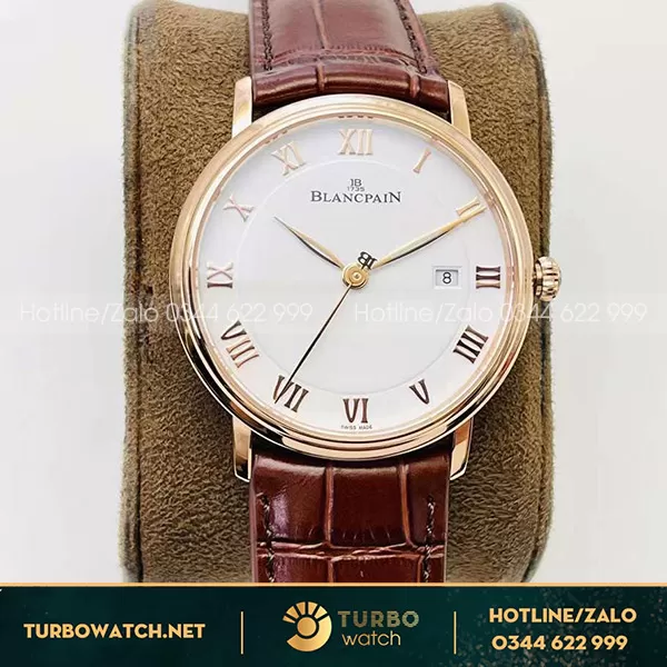 Đồng hồ blancpain 40mm rose gold