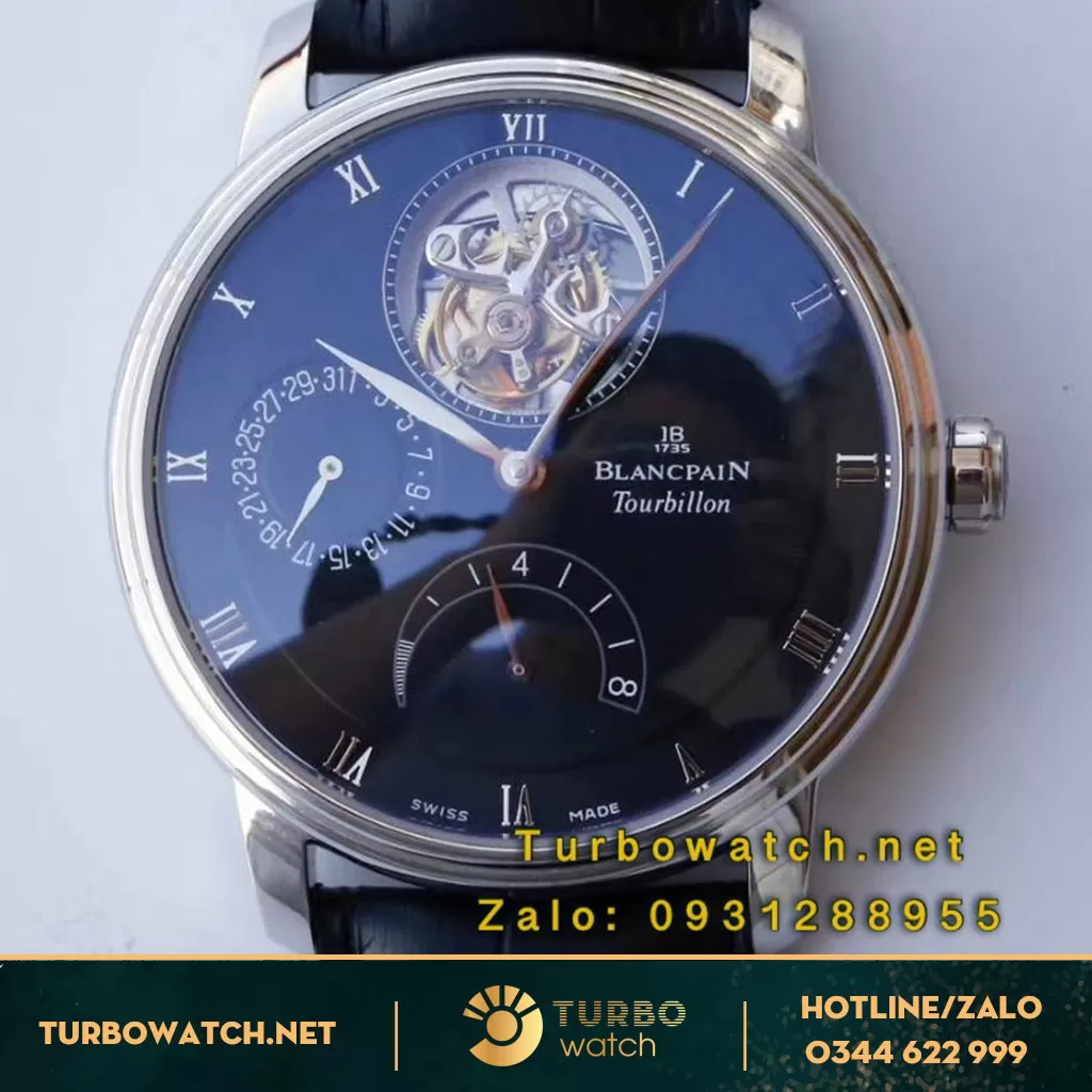 đồng hồ Blancpain fake 1-1 black