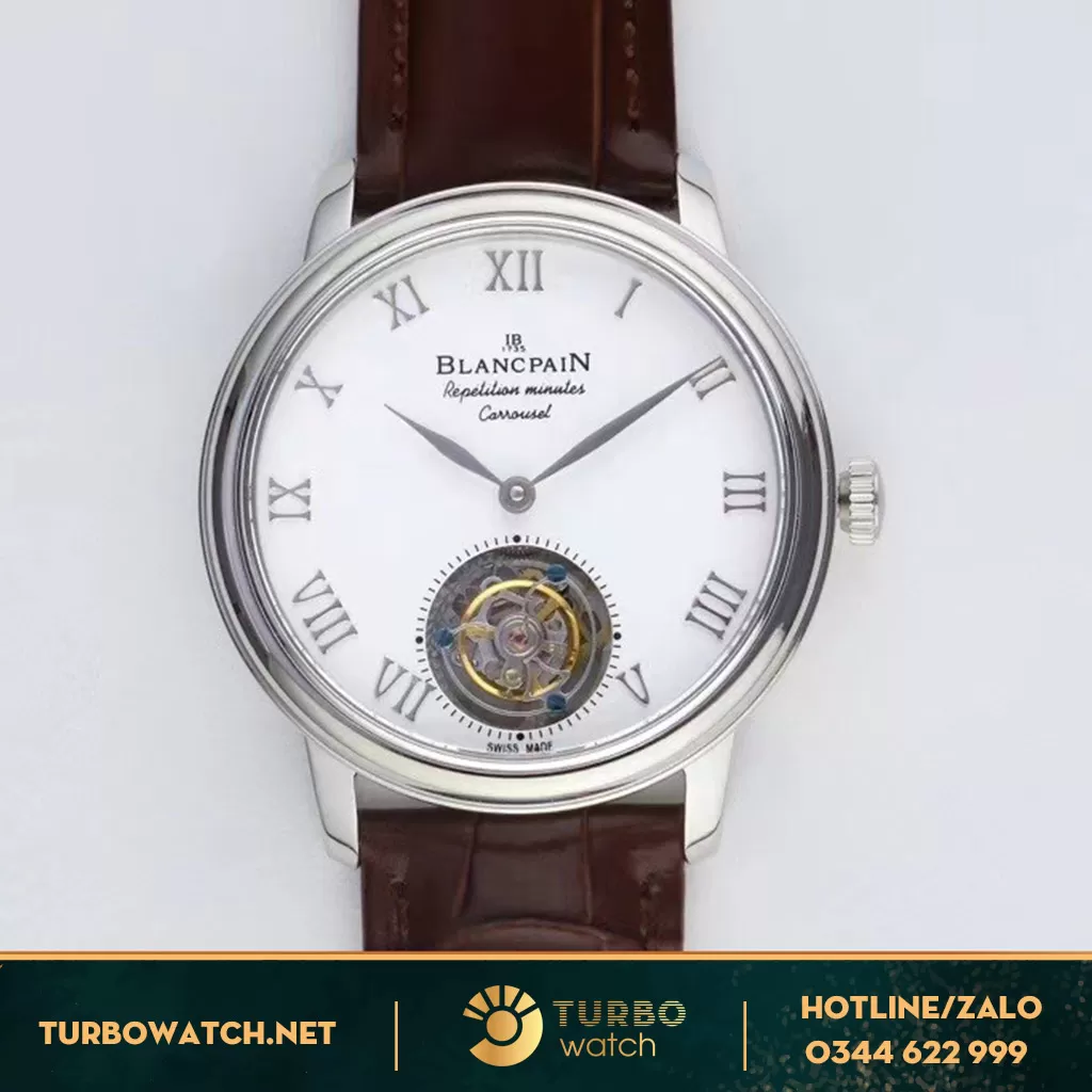 Đồng Hồ Blancpain Fake 1-1 Minutes 00232 White