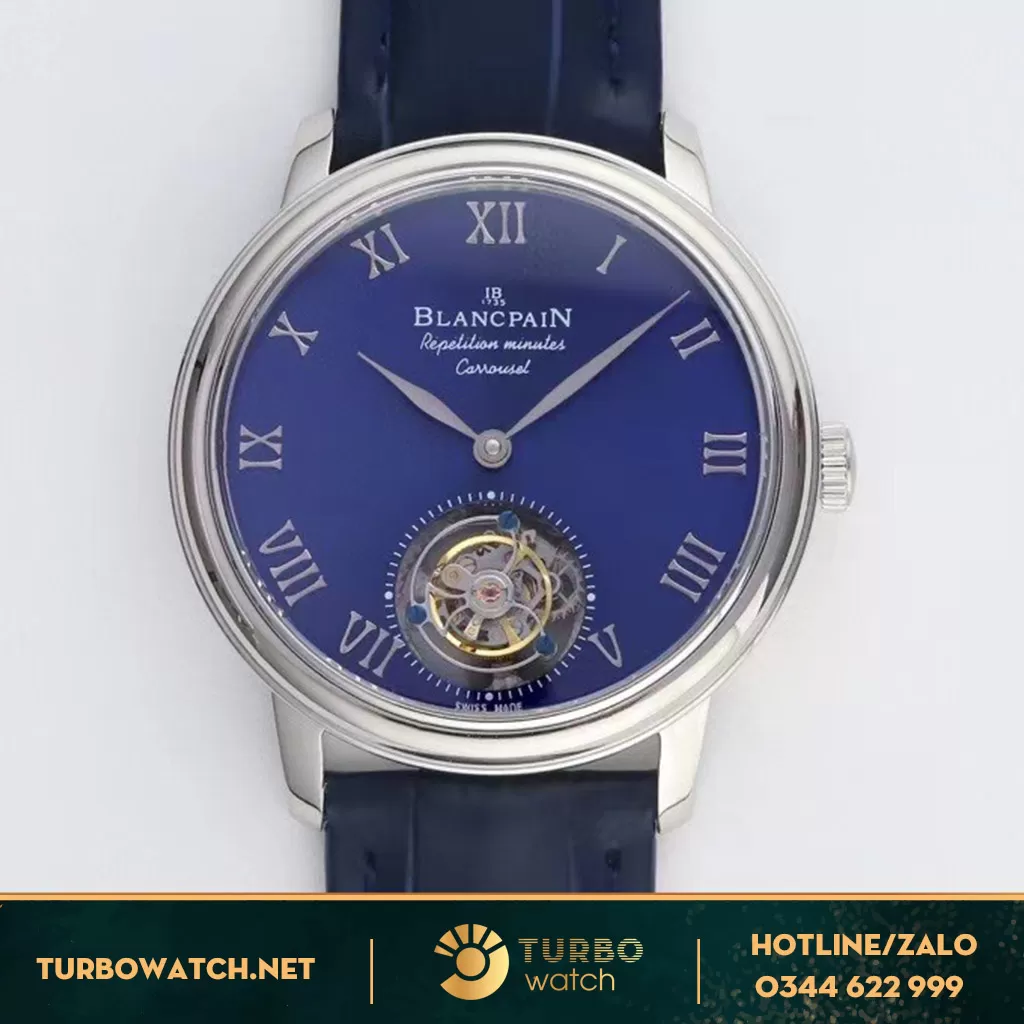 Đồng Hồ Blancpain Replica 1-1 Minutes 00232 Blue