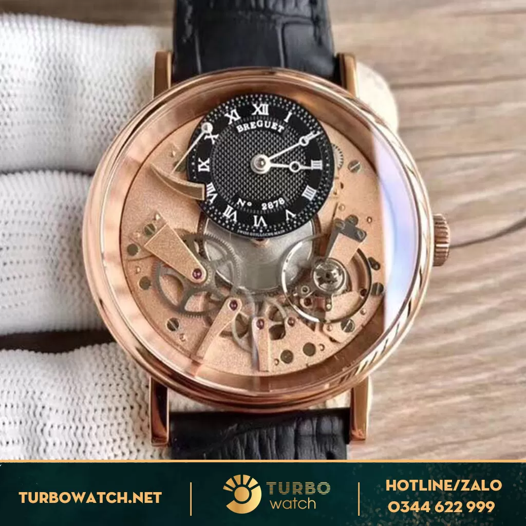 đồng hồ Breguet fake 1-1 Rose Gold 7057BB