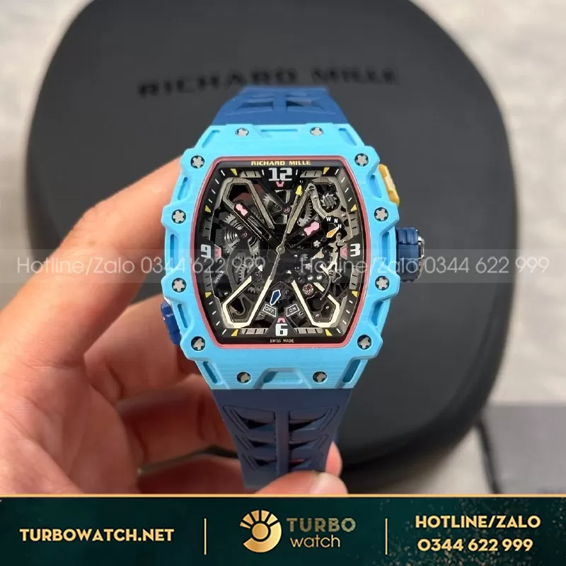 Đồng Hồ BST Richard Mille RM35-03 Rafael Nadal • size 43mm x 50mm- độ dày 13.5mm