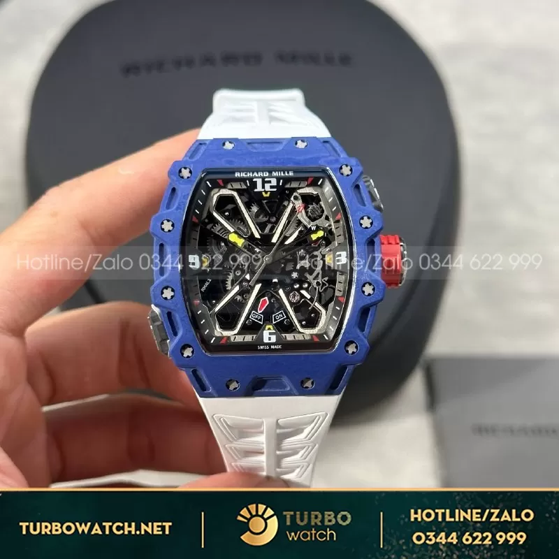 Đồng Hồ BST Richard Mille RM35-03 Rafael Nadal • size 43mm x 50mm- độ dày 13.5mm