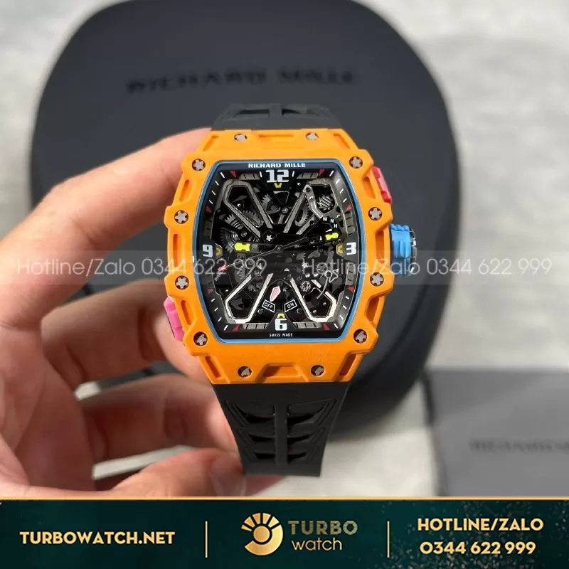 Đồng Hồ BST Richard Mille RM35-03 Rafael Nadal • size 43mm x 50mm- độ dày 13.5mm