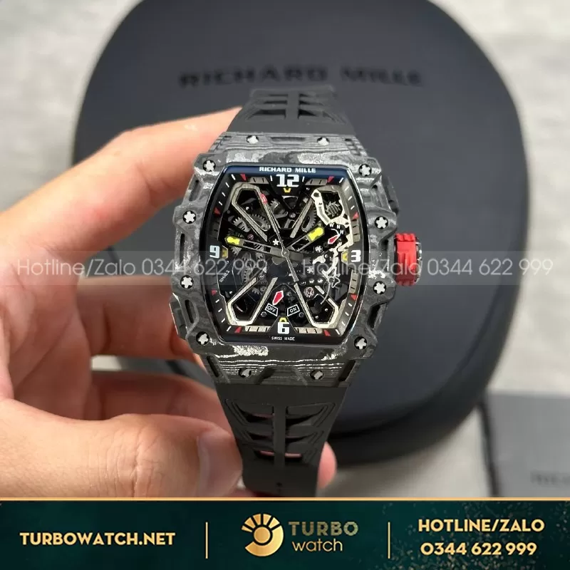 Đồng Hồ BST Richard Mille RM35-03 Rafael Nadal • size 43mm x 50mm - độ dày 13.5mm