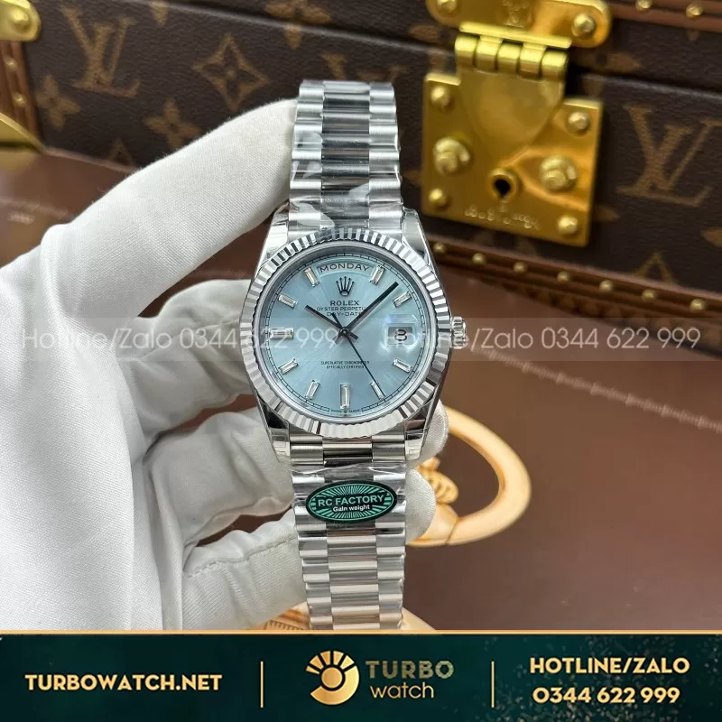 Đồng Hồ BST Rolex Day-Date 40mm phiên bản thép nặng lên tới 210 gram