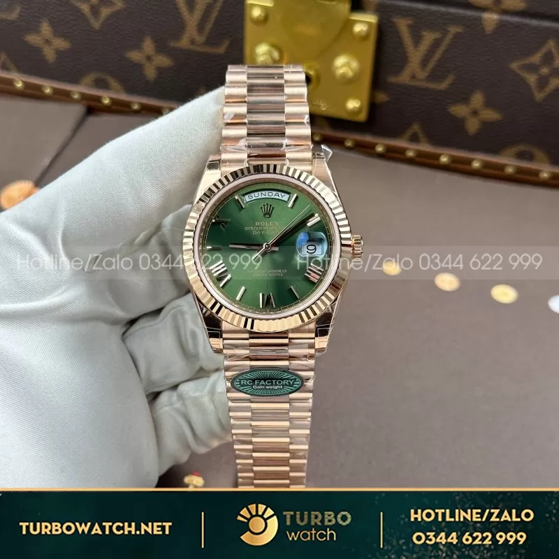 Đồng Hồ BST Rolex Day-Date 40mm phiên bản thép nặng lên tới 210 gram