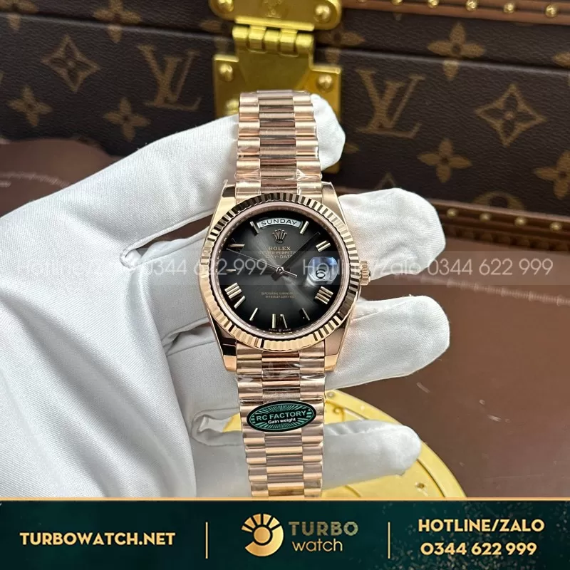 Đồng Hồ BST Rolex Day-Date 40mm phiên bản thép nặng lên tới 210 gram
