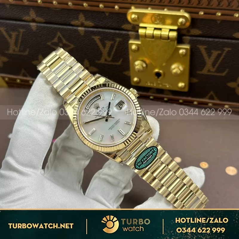Đồng Hồ BST Rolex Day-Date 40mm phiên bản thép nặng lên tới 210 gram