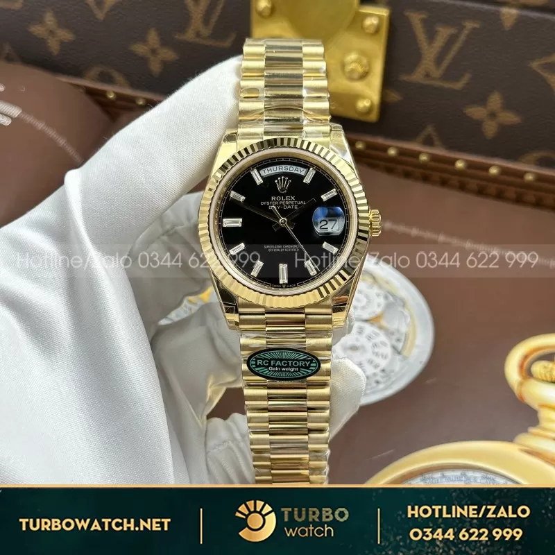 Đồng Hồ BST Rolex Day-Date 40mm phiên bản thép nặng lên tới 210 gram