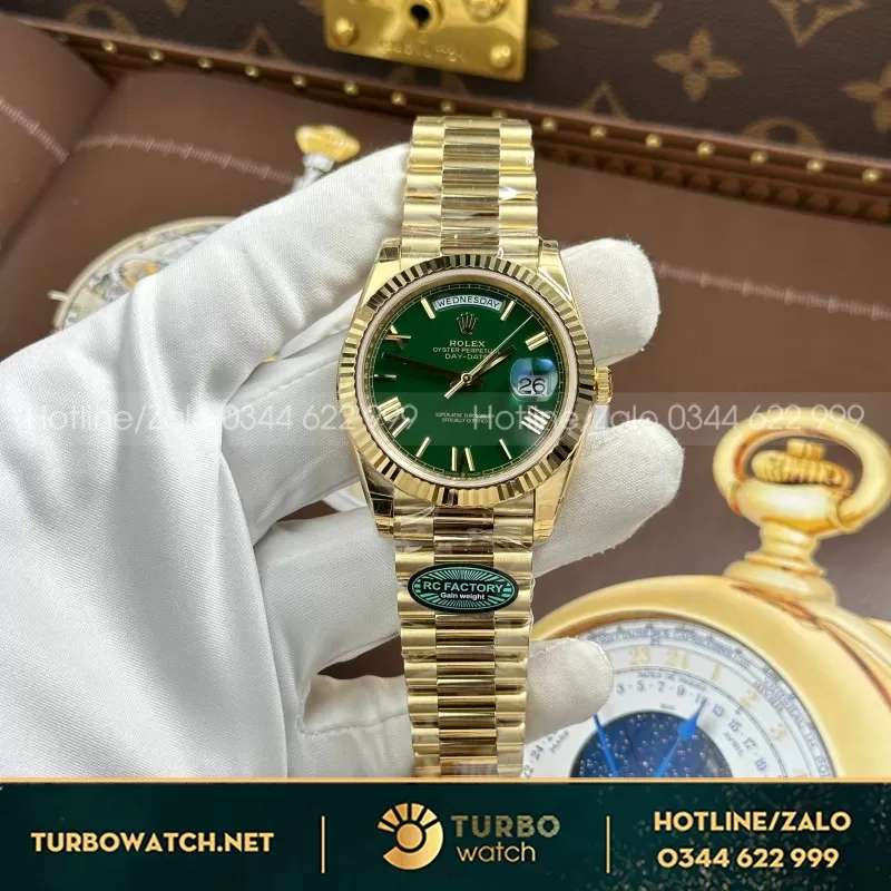 Đồng Hồ BST Rolex Day-Date 40mm phiên bản thép nặng lên tới 210 gram