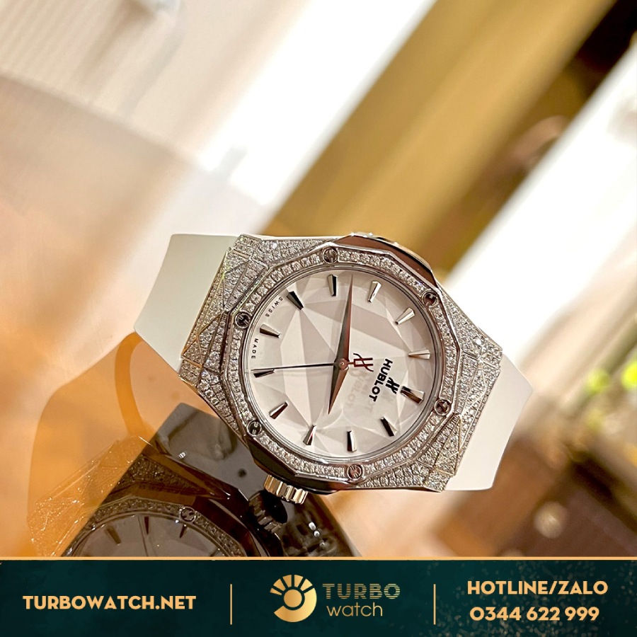 Hublot Classic Fusion Orlinski White 550 Siêu Cấp 1:1 Full Diamonds