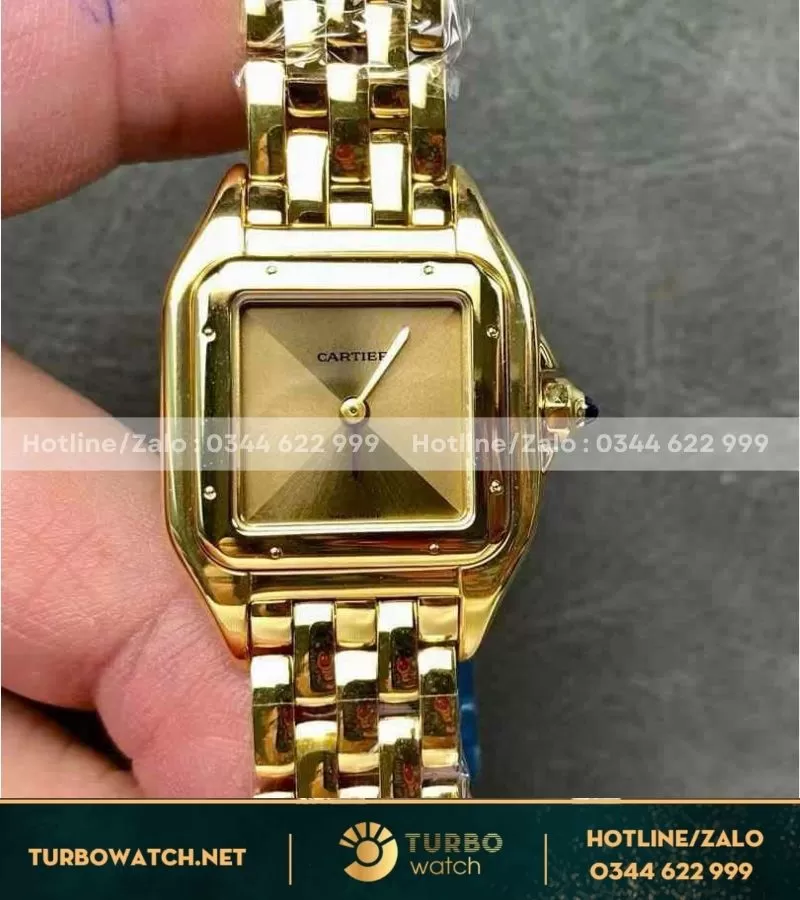 Đồng hồ cartier panthere de cartier small 22mm yellow gold