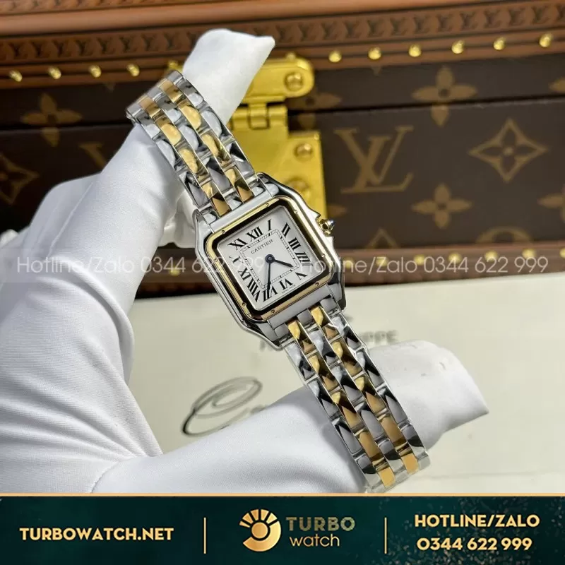 Đồng Hồ Cartier Panthere Rep 11 Cao Cấp Nữ Màu Máy Pin Thuỵ Sỹ