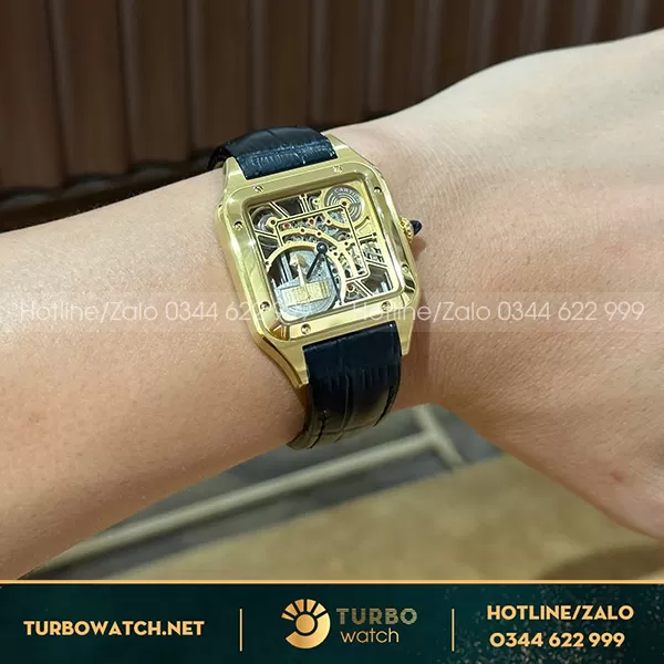 Đồng hồ Cartier Santos de Cartier WHSA0031 yellow gold