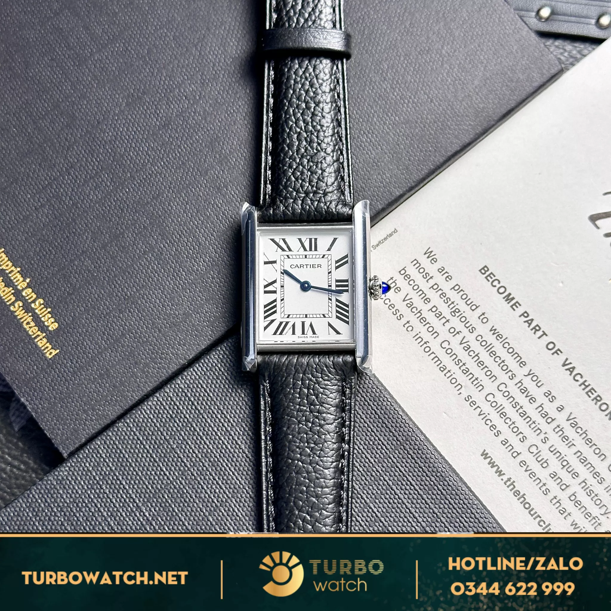 Đồng hồ Cartier Tank Must replica 