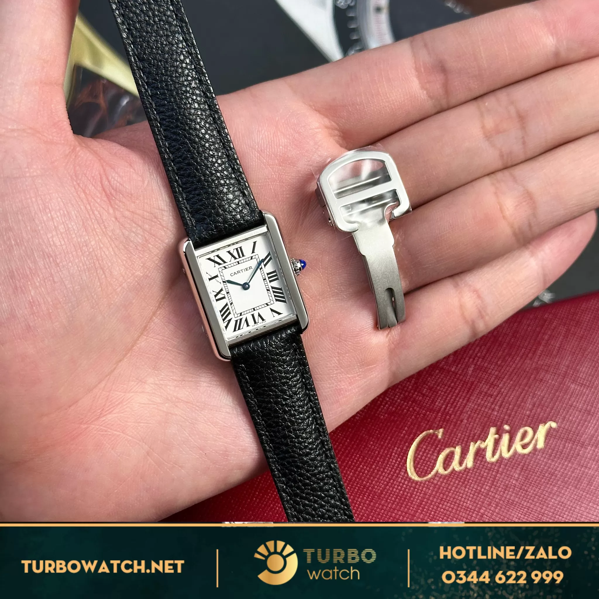 Đồng hồ Cartier Tank Solo Small Model 