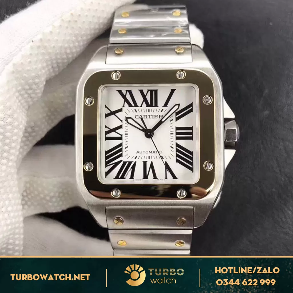đồng hồ CATIER fake 1-1 Santos De Cartier,Large Model
