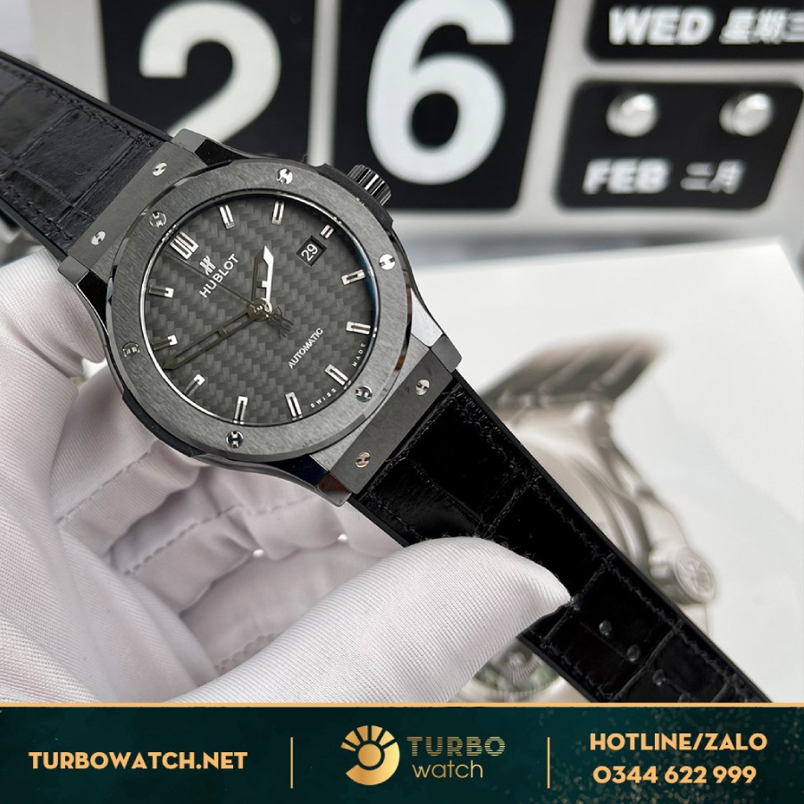 Đồng Hồ Hublot Classic Fusion Rep 1-1 Zirconium Ceramic