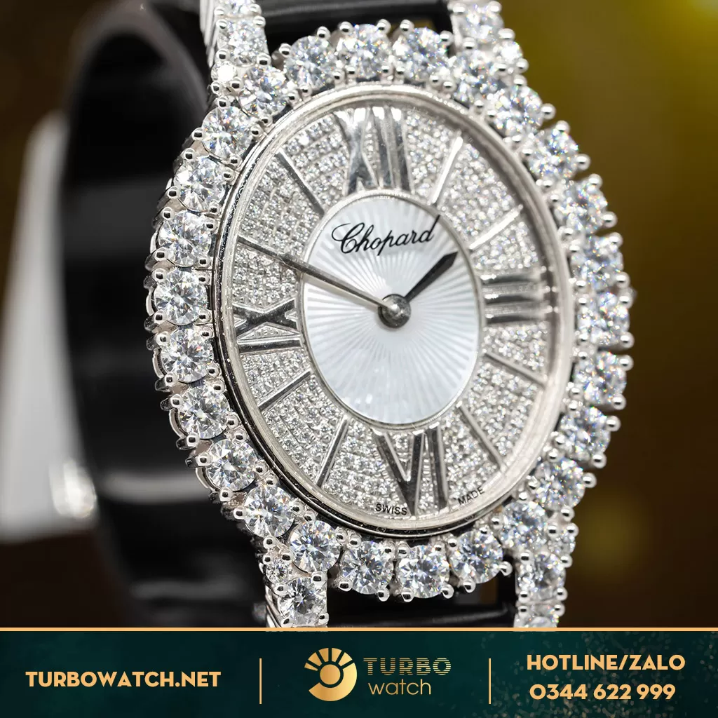 Đồng Hồ Chopard Vàng Trắng 18k Diamonds