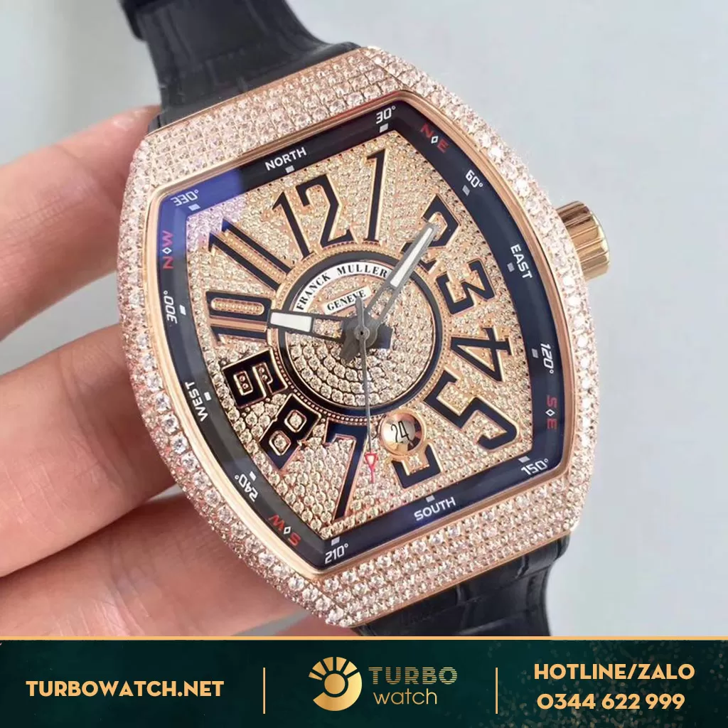 Đông Hô Franck Muller Replica 1:1 V45 Diamond Replica 1:1 