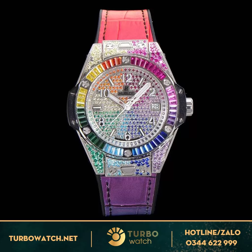 Đồng Hồ Hublot Big Bang One Click Raibow 