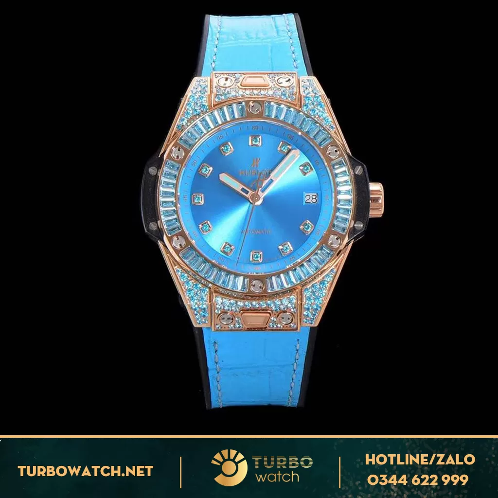 Đồng Hồ Hublot Big Bang One Click Xanh Ngọc 