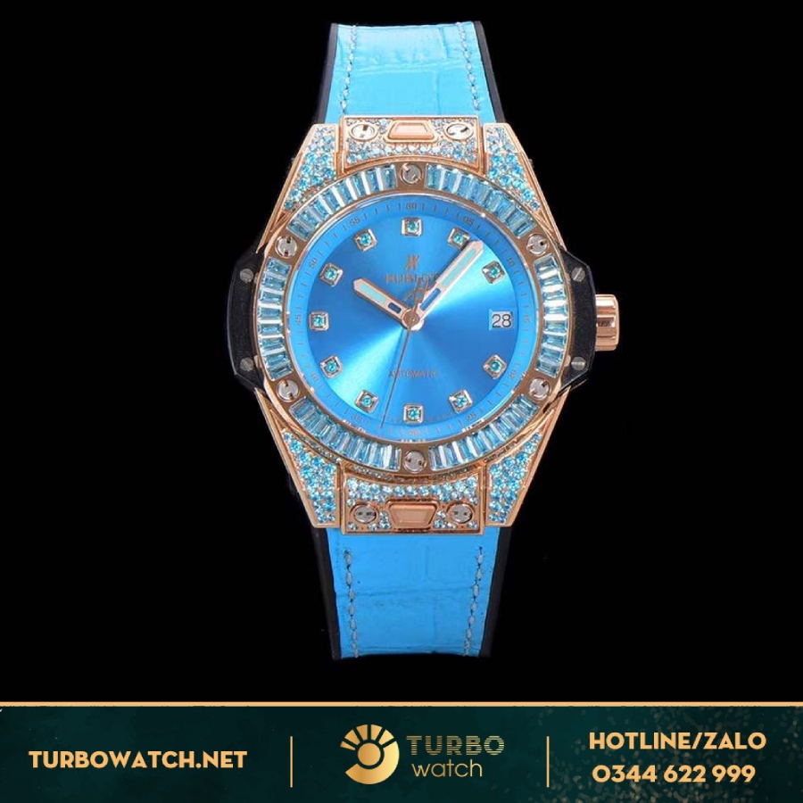 Đồng Hồ Hublot Big Bang One Click Xanh Ngọc