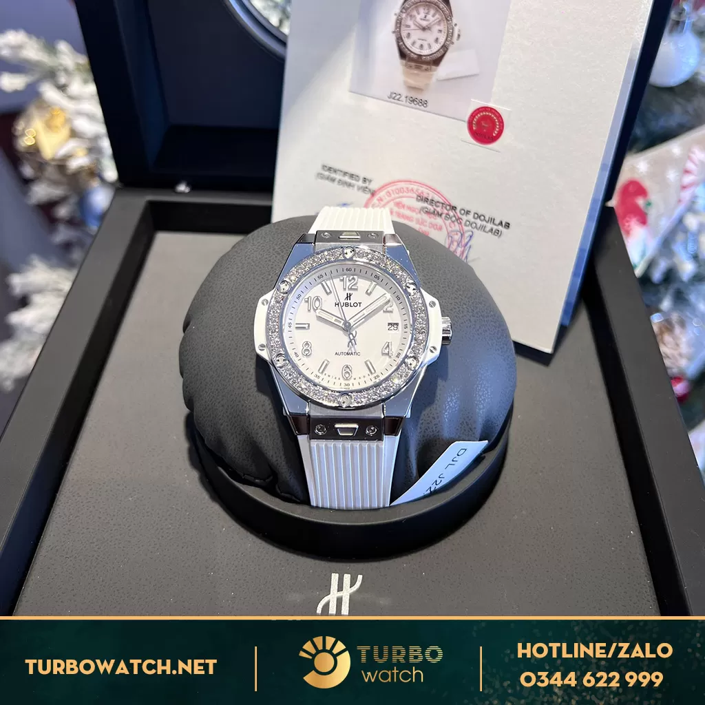 Đồng Hồ Hublot Big Bang Rep 1:1 One Click Trắng 