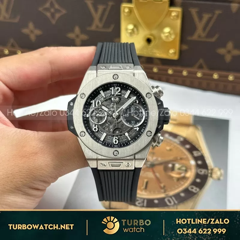 Đồng Hồ Hublot Big Bang Unico King Gold Chế Tác Nhà Máy BBF 42mm