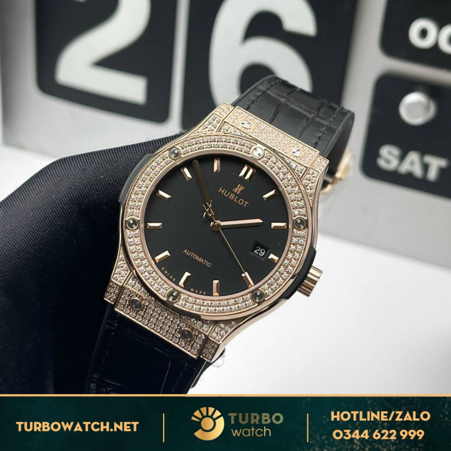 Đồng Hồ Hublot Classic Fusion King Gold chính hãng cực kì thời thượng