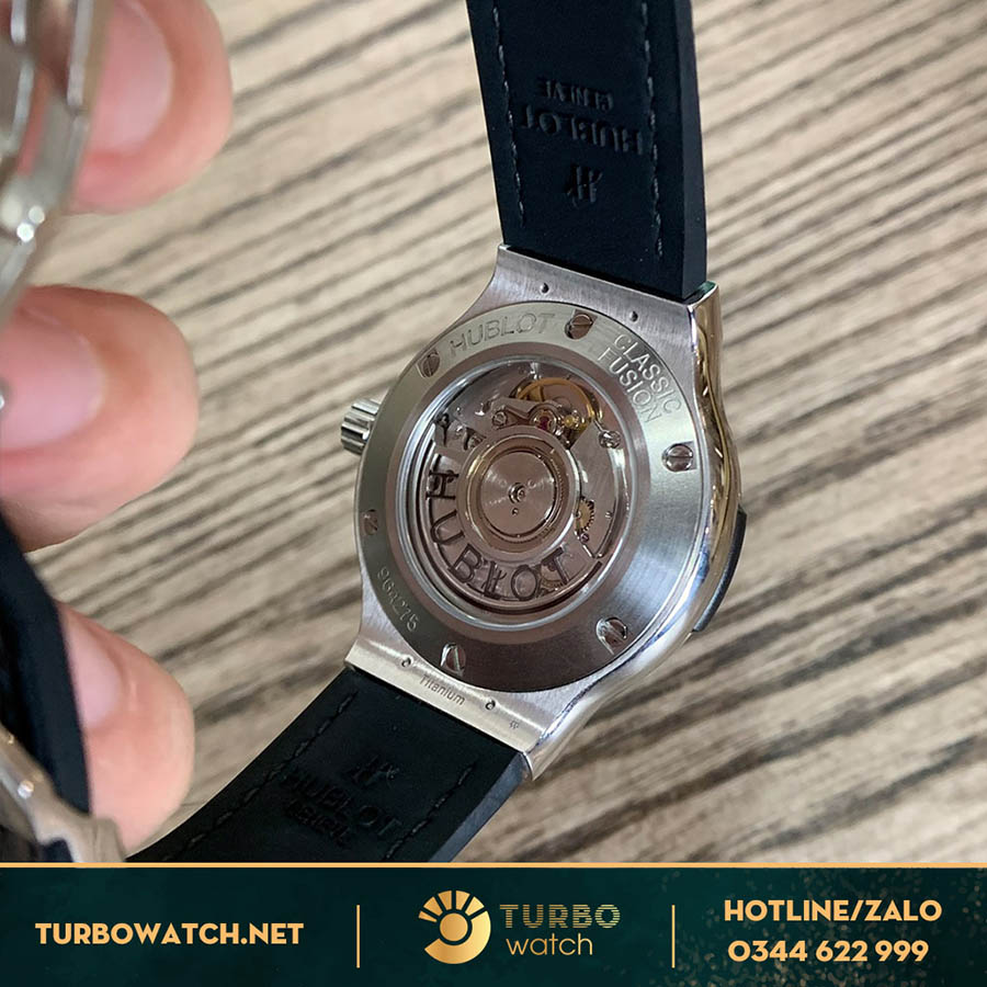Đồng Hồ Hublot Classic Fusion Black 38MM Full Kim Cương